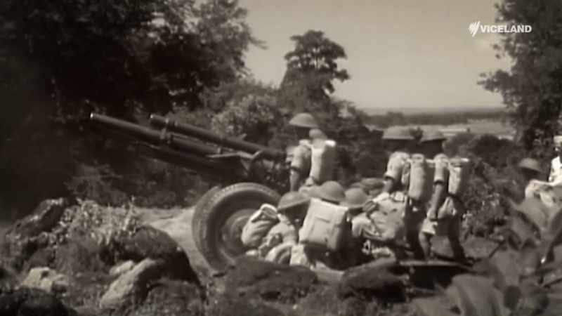 In World War 1, the average crew for one French 75
