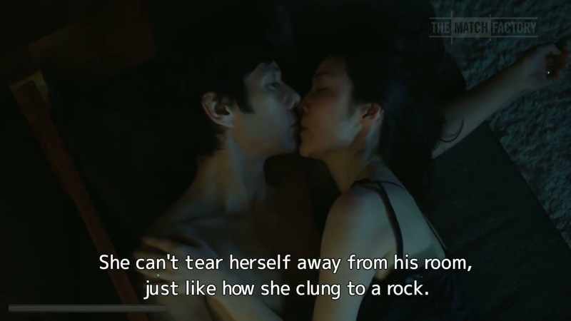 In Yamaga's room, she suddenly understands