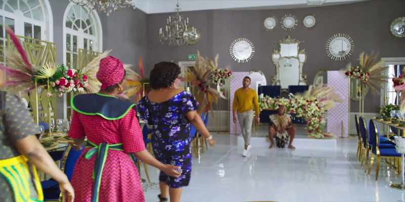 [in Zulu] On one side, gold-digging daughter