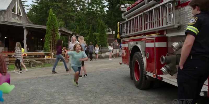Incredible! A fire truck!