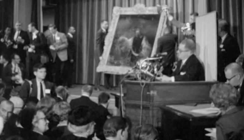 [indistinct auctioneering]
