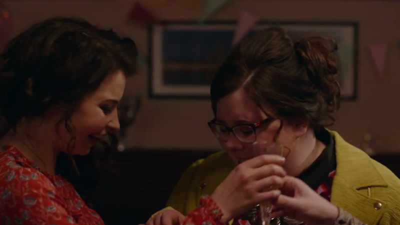 [Indistinct chatter] - [Girls laughing]