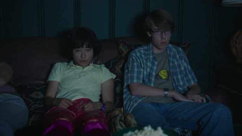 [indistinct conversation on TV]