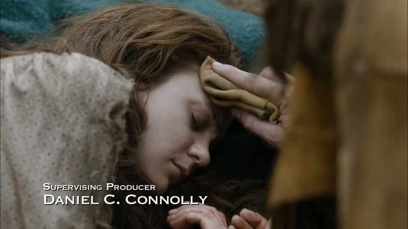 [Indistinct conversations, horses whinnying]