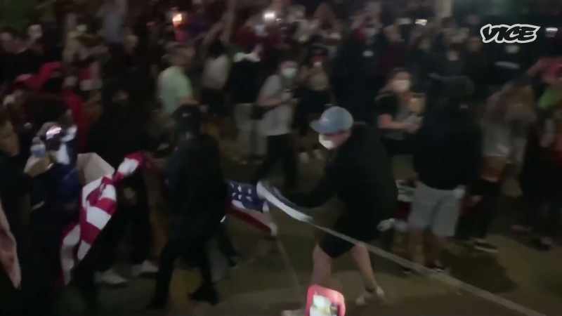 [ Indistinct shouting ]