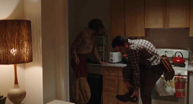 INGRID: He's blind. Shoes off please