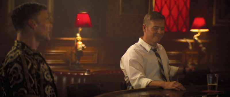 [inhales deeply] I'm off duty. [chuckles]