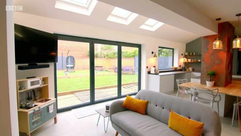 Initially reluctant to extend into the garage or the garden