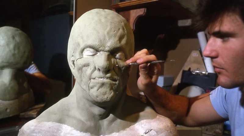 Initially, when Stan Winston and his team got that job