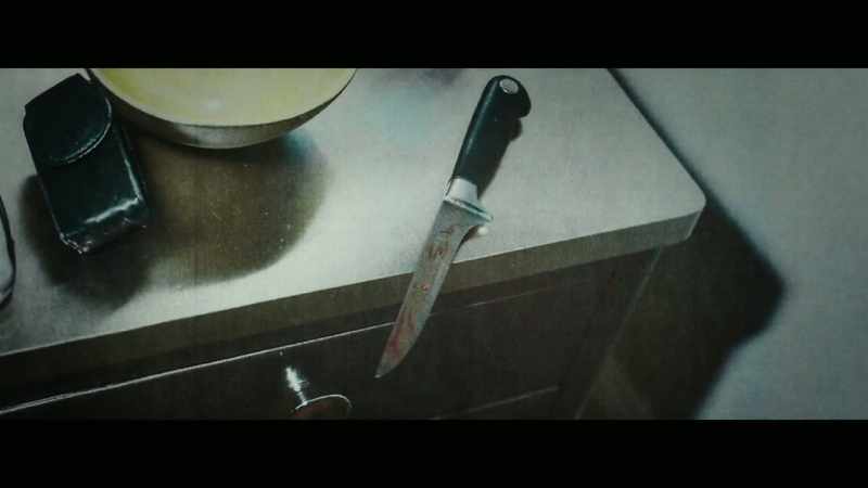 Initially, the story we had was the knife