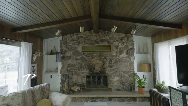 Initially, you were very hesitant on the fireplace