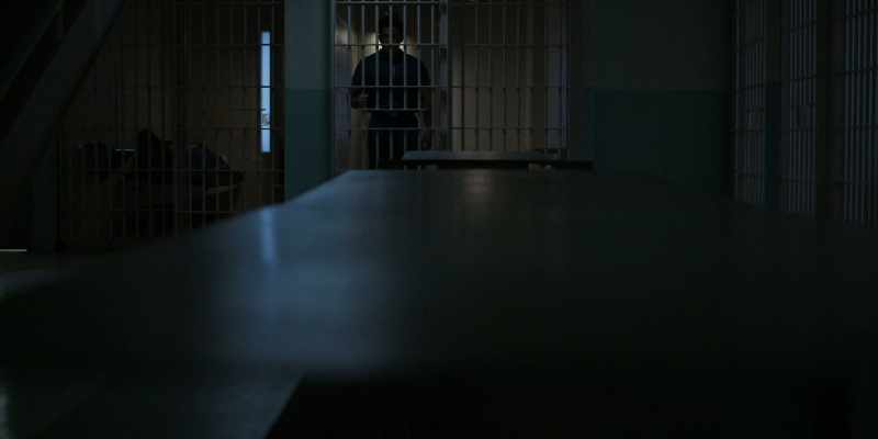 [inmate speaking Spanish, cackling]