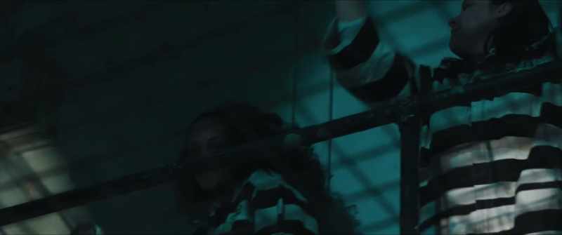 [INMATES CHANTING] Butcher! Butcher!