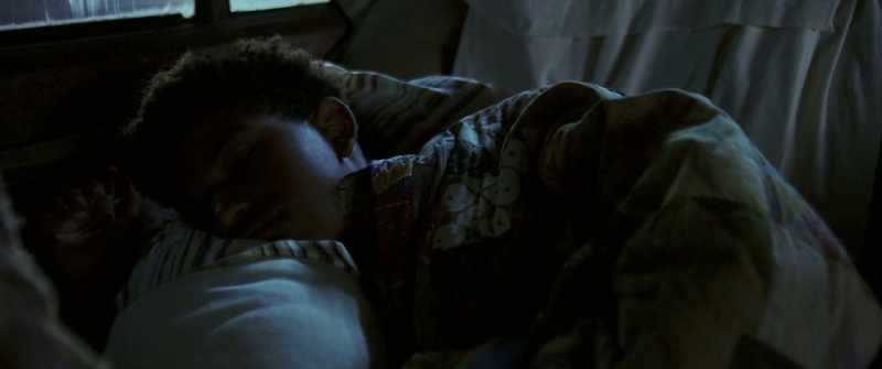 (insects chirping) (Eli snoring softly)