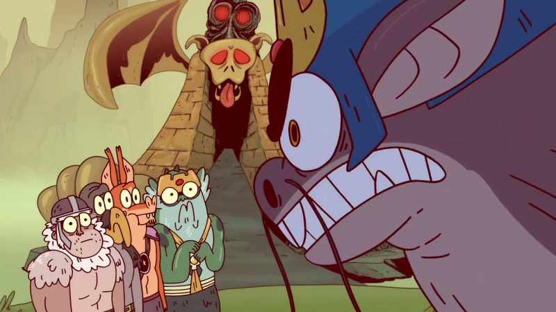 Inside! Now! -[all shriek]