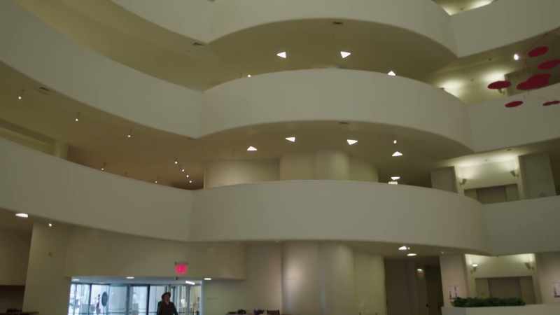 Inside, the Guggenheim was the logical culmination