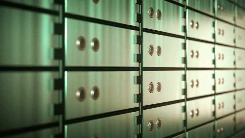 Inside the vault, there's 208 boxes