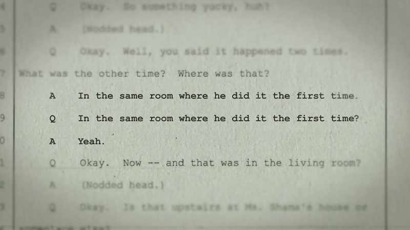 Instead, he gives indicators of whose room