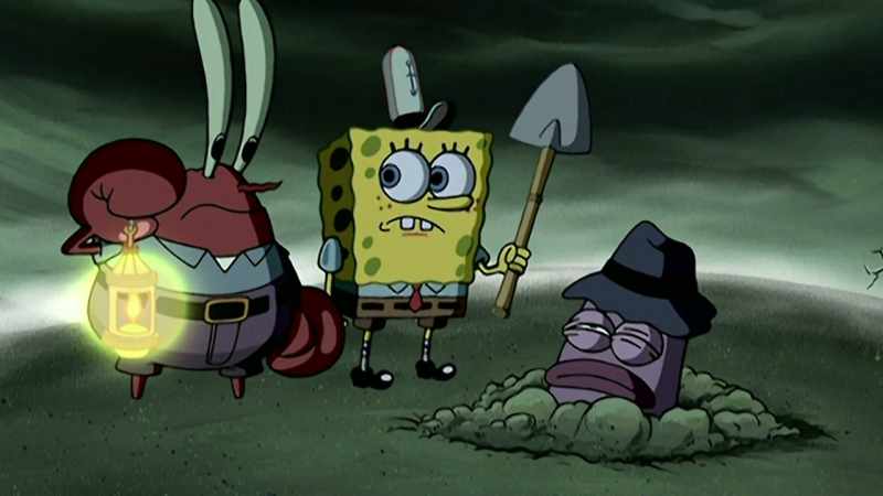 Instead, he simply presented the Krusty Krab with a document