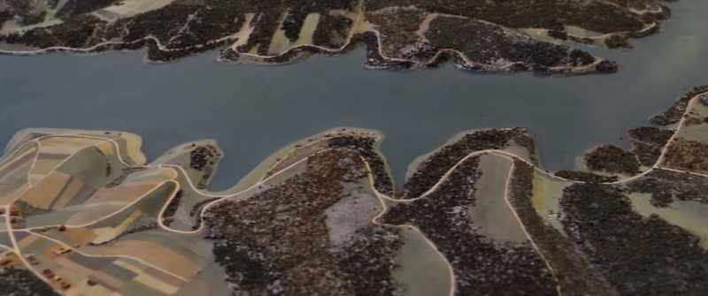 Instead we were briefed that we had to fly along the dam