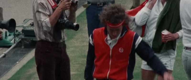 INTERVIEWER: What have you done to cope with John's temper on court?