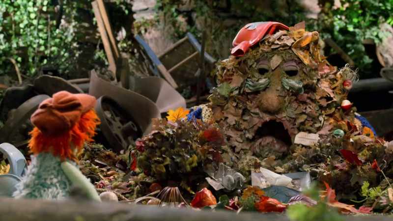 Into the trash