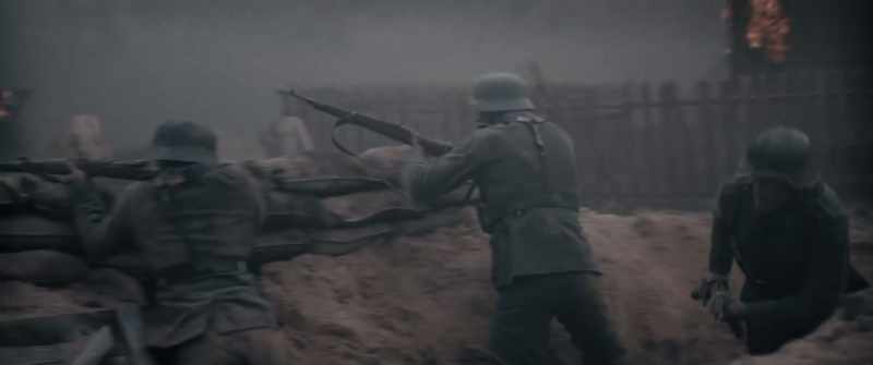 Into the trenches, now. Get into position