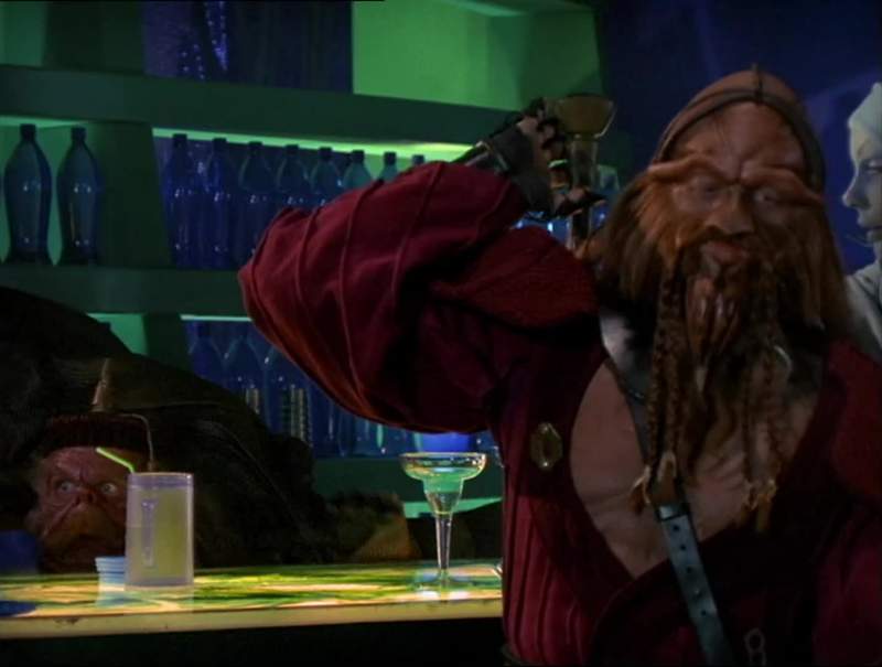Intoxicants for crichton and his his grunt