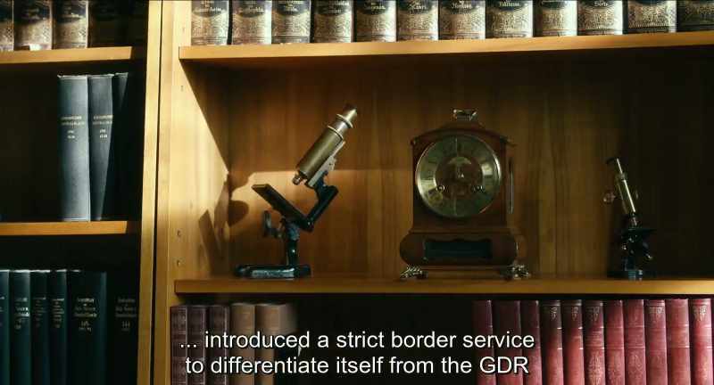 introduced a strict border service in order to differentiate itself from the GDR