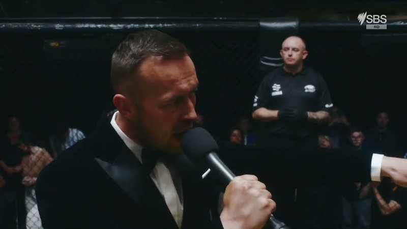 Introducing first, fighting out of the blue corner