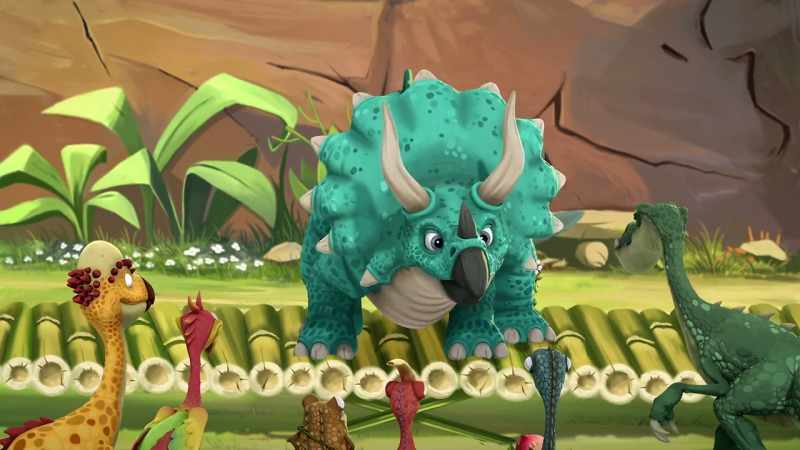 Introducing the Top Dino for the day, my sister, Tiny!