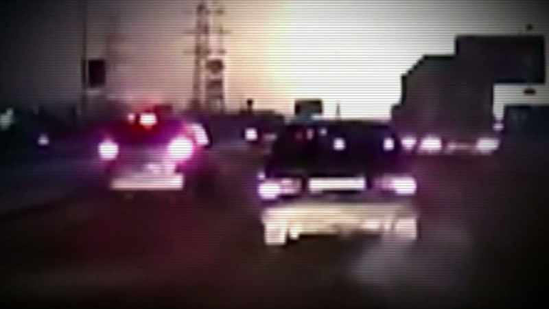 INVESTIGATORS ANALYZE THE DASH-CAM FOOTAGE
