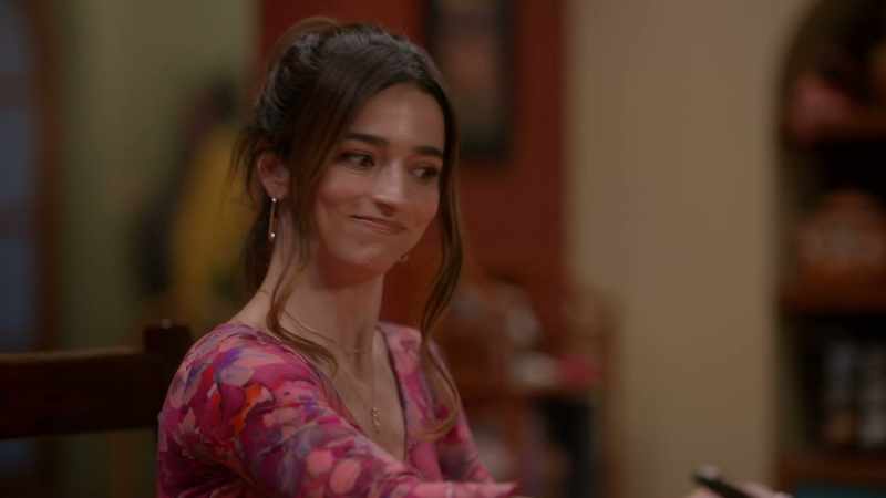 Iris is probably telling Violet stories