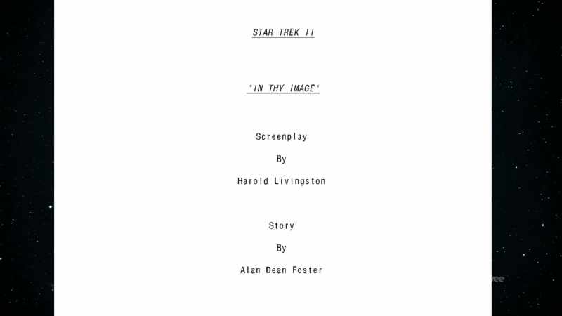 Ironically, the script
