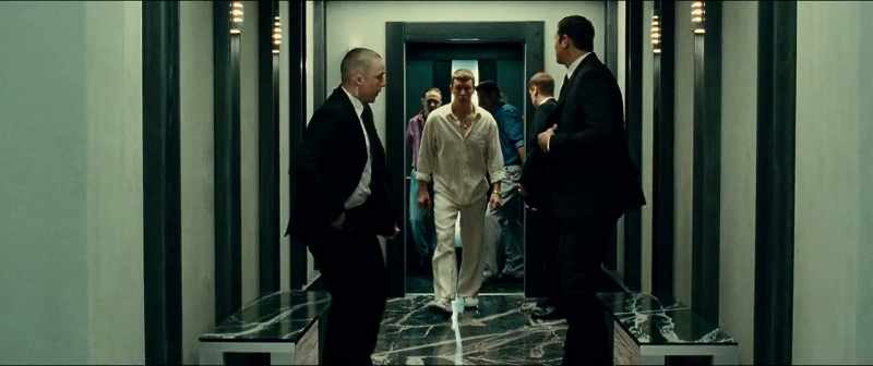 Is a security station and three more bodyguards