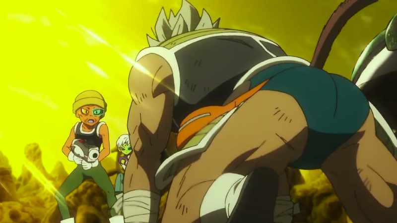 Is that a tail? You mean, you're a Saiyan?
