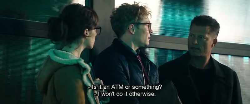 Is it an ATM or something? - I won't do it otherwise