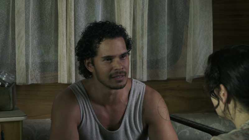 Is this 'cause he locked you in the chiller?