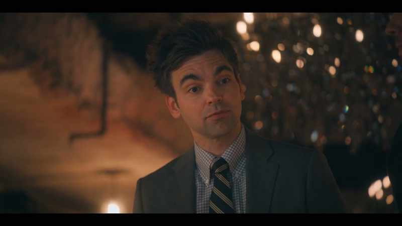 Is that genetic, or...? - So, you've been dating for three weeks?