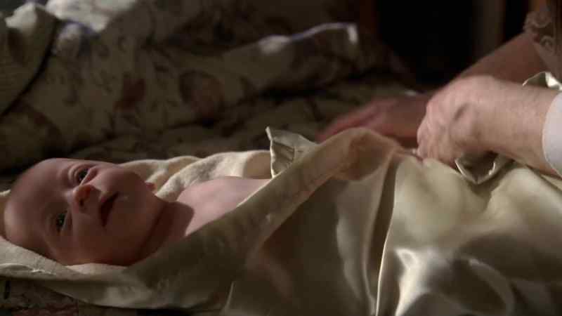 IS HE ALL RIGHT? - ( baby cooing )