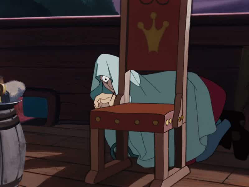 Is he gone, Smee?
