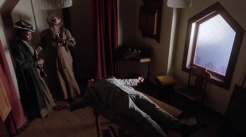 Is he... is he breathing?