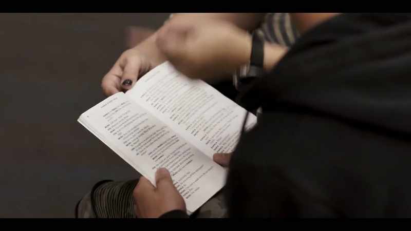 Is it more the order of 'em or remembering which part of the script?