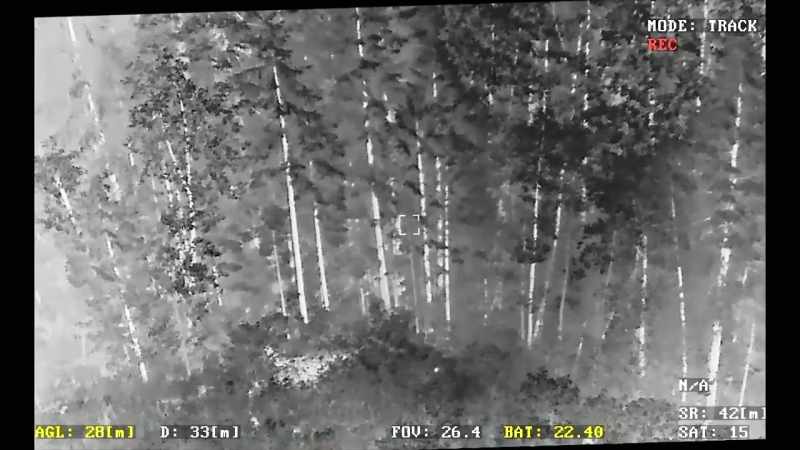 Is that replacement drone in position?