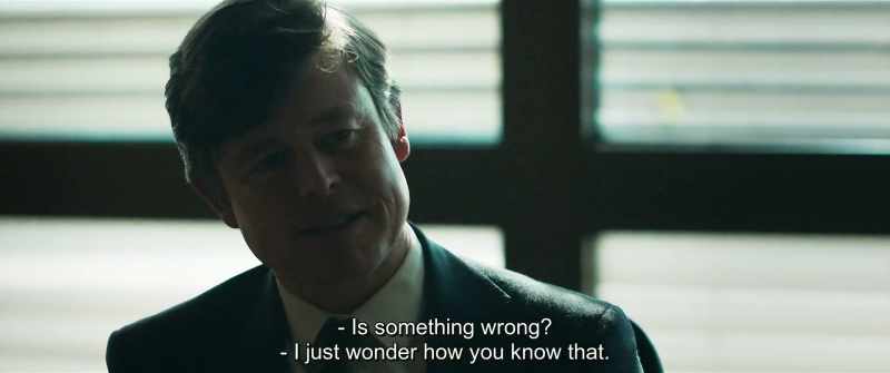 Is something wrong? - I just wonder how you know that