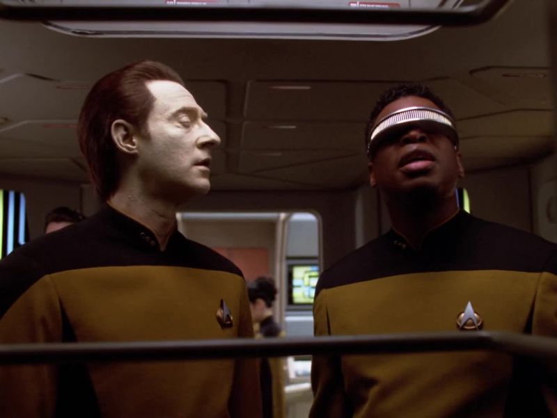 Is there a problem, Geordi? - I hear music