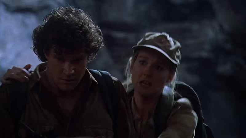 Is there a way out back there? - No, there's nothing