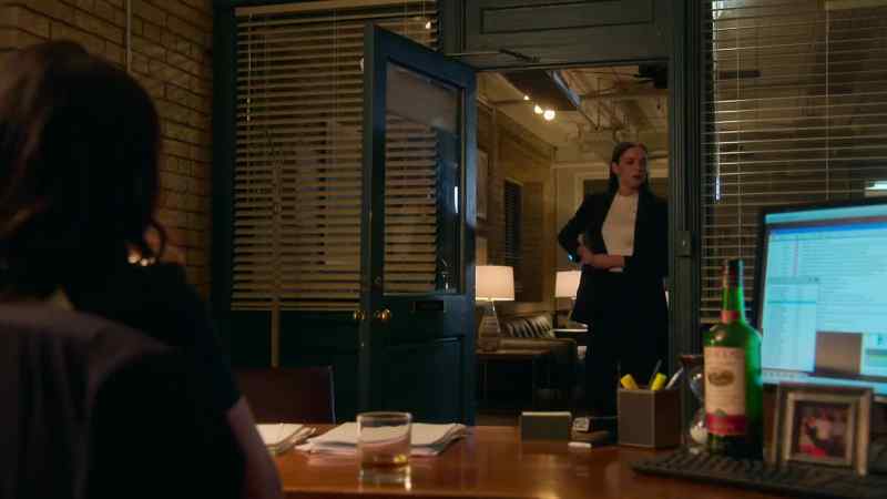 Is that your old law partner I saw leaving?