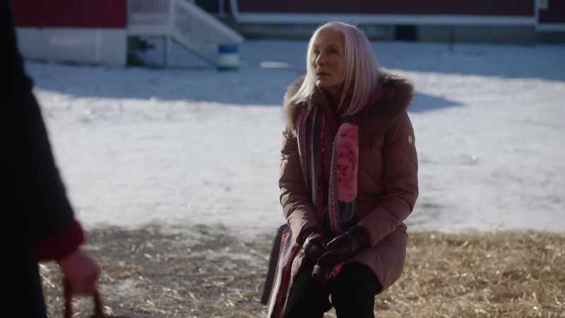 Isn't it a little nippy to post up outside?