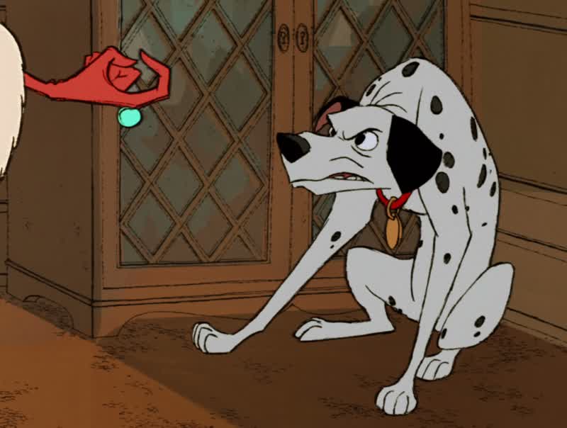 Cruella isn't that a new fur coatMy only true love darlingI live for furs I worship fursIs there a woman in this wretched worldw ho doesn't